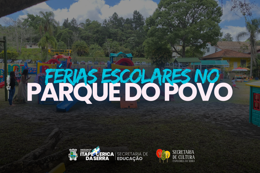 Férias no Parque do Povo de 17 a 20 de janeiro