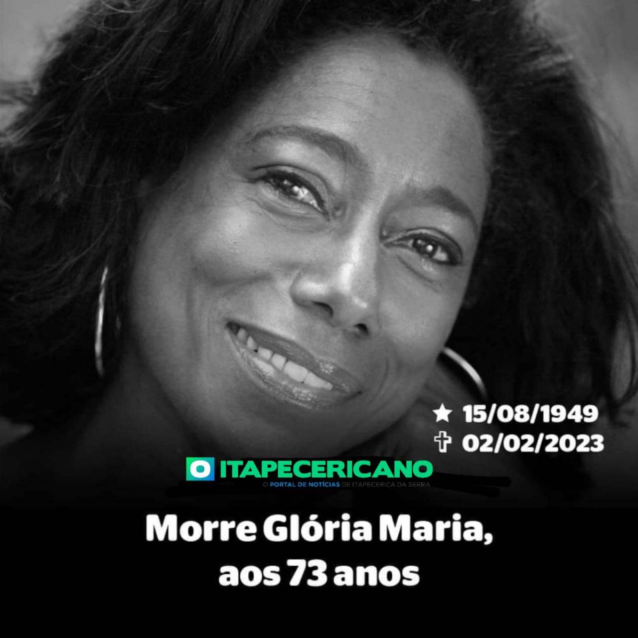Morre jornalista e apresentadora Glória Maria aos 73 anos