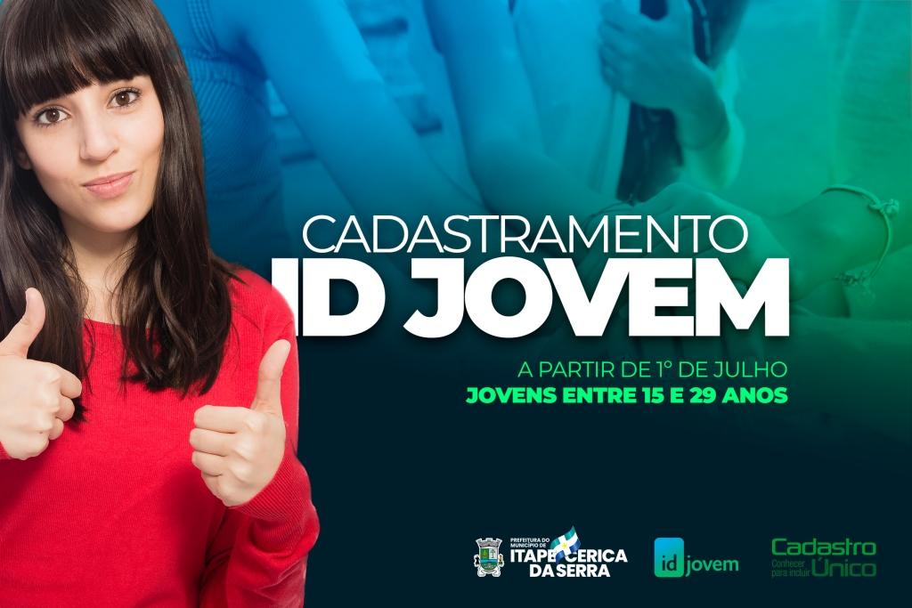 ID Jovem: Prefeitura abre cadastro para programa social
