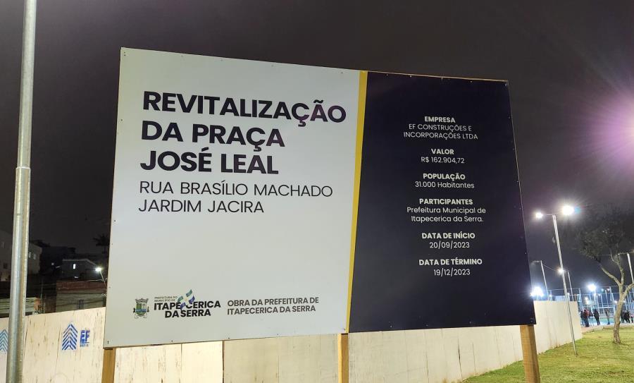 Iluminação de LED na região do Jardim Jacira