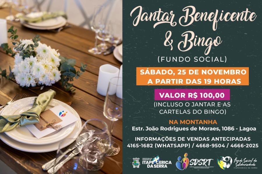 FUSSIS realiza Jantar Beneficente