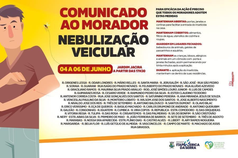 Atenção moradores do Jardim Jacira