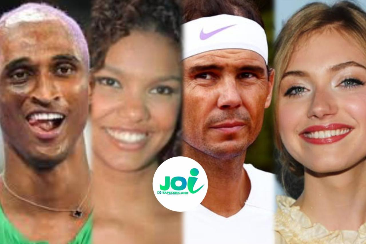 De Alison dos Santos a Rafael Nadal, saiba quem são as 21 personalidades que apagam as velinhas nesta terça-feira, 3 de junho