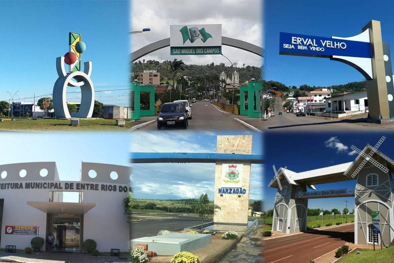 Seis municípios brasileiros celebram aniversário nesta quarta-feira, 18 de junho