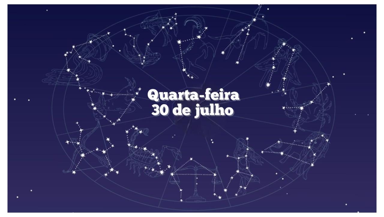 Astros revelam instabilidades e oportunidades no horóscopo desta quarta-feira, 30 de julho