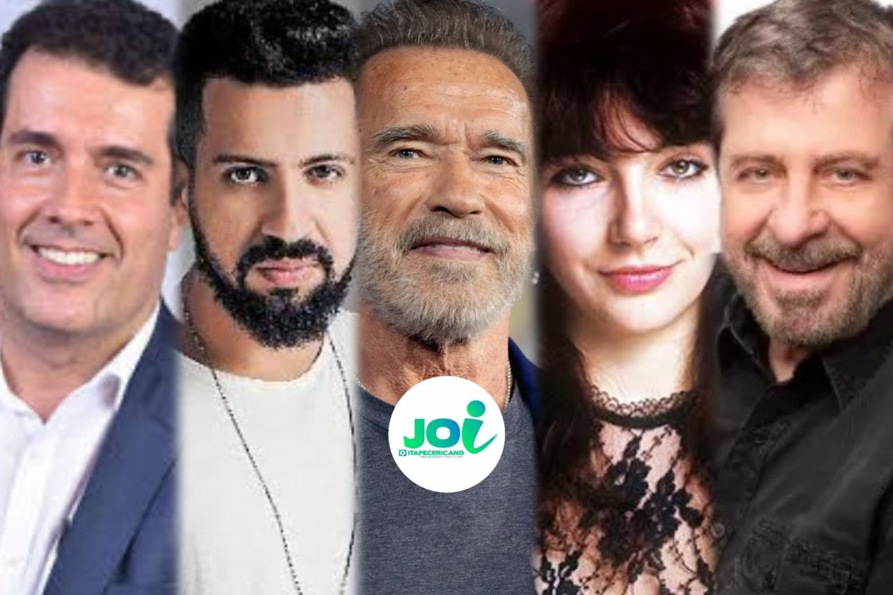 De André Trigueiro a Arnold Schwarzenegger, conheça as 16 personalidades que celebram aniversário nesta quarta-feira, 30 de julho