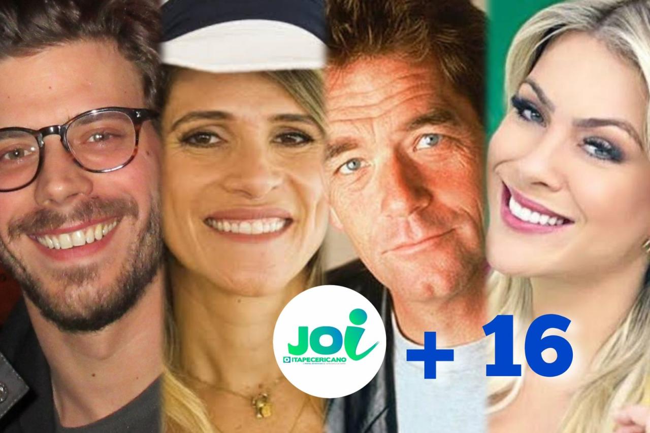 De Ingrid Guimarães a Huey Lewis, conheça as 20 personalidades que celebram aniversário neste sábado, 5 de julho