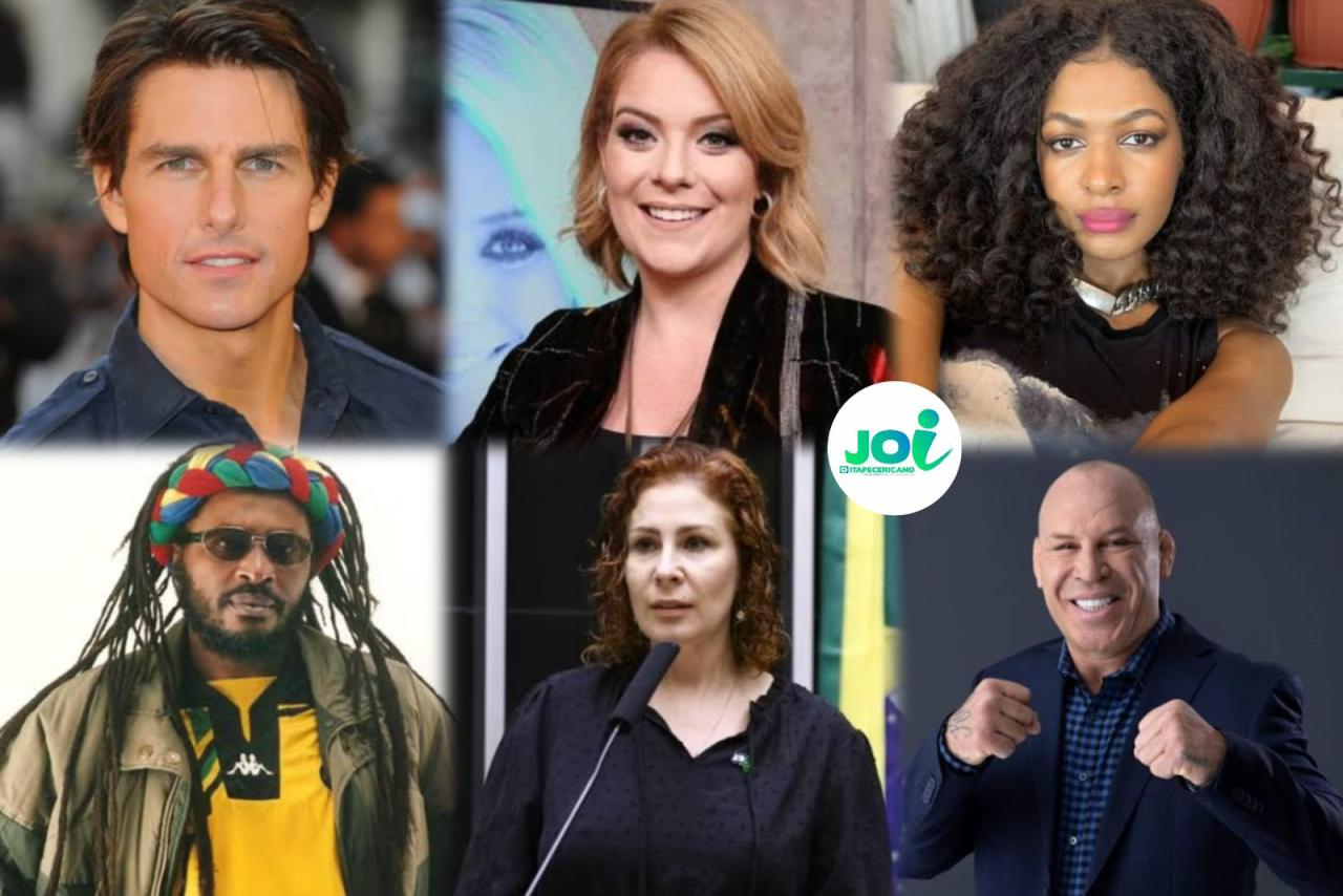 De Tom Cruise a Carla Zambelli, conheça as 17 personalidades que celebram aniversário nesta quinta-feira, 3 de julho