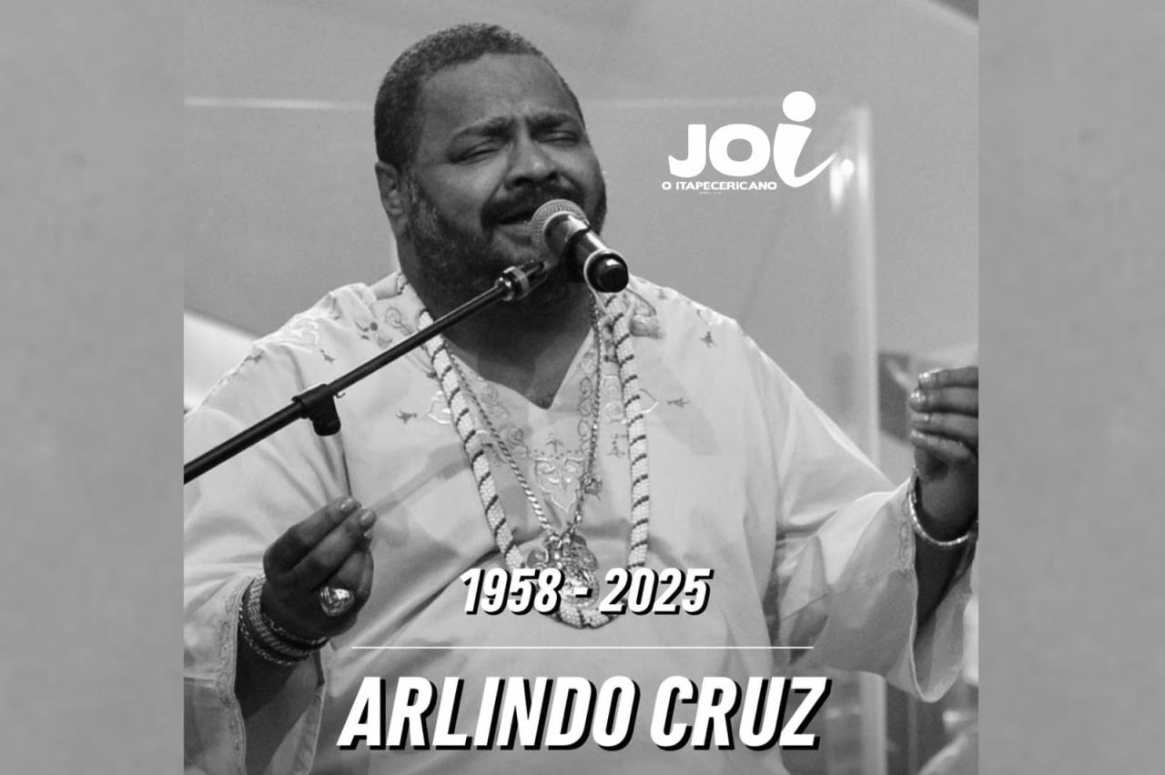 Arlindo Cruz morre aos 66 anos no Rio de Janeiro