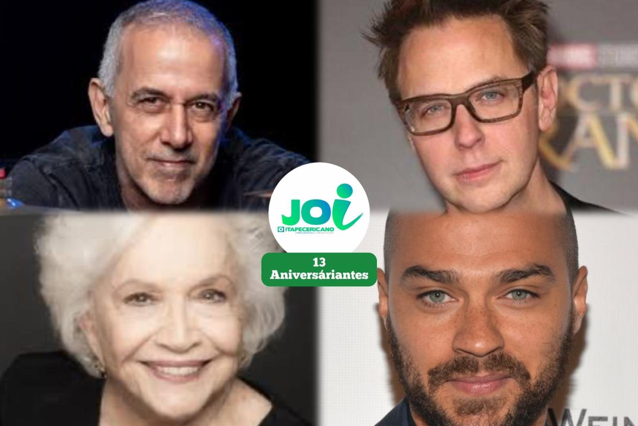 De Nathalia Timberg a James Gunn, conheça as 13 personalidades que celebram aniversário nesta terça-feira, 5 de agosto