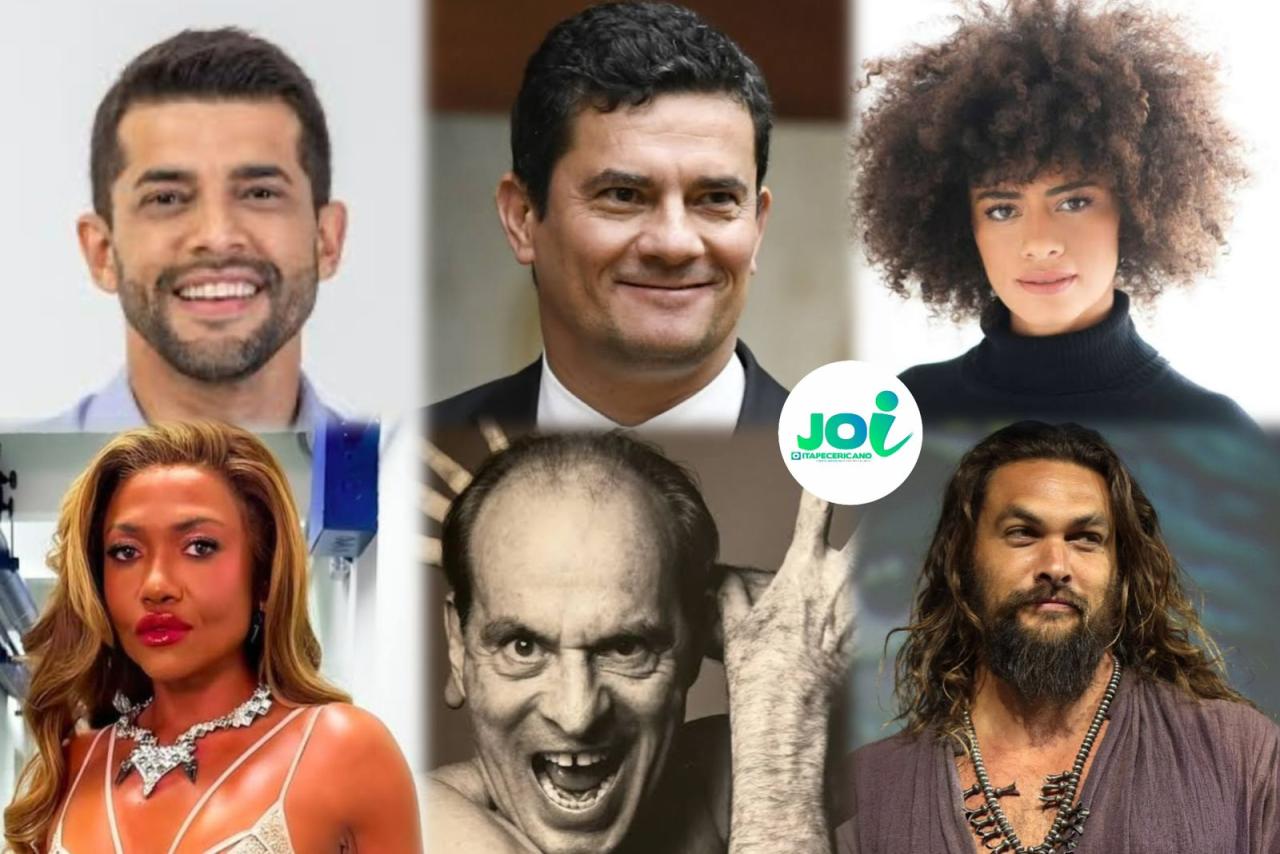 De Ney Matogrosso a Jason Momoa, conheça as 24 personalidades que celebram aniversário nesta sexta-feira, 1º de agosto