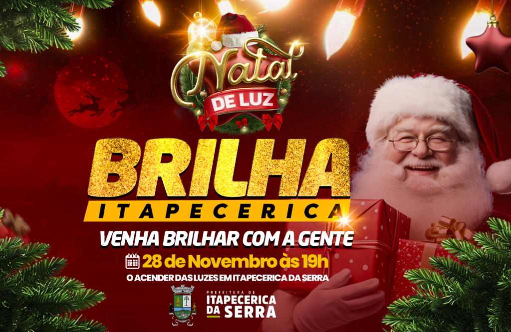 Itapecerica se prepara para a magia do Natal de Luz